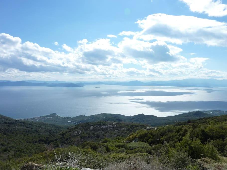 Pelion Mountain & Sea Villa - Private Studio Ano Gatzea Buitenkant foto